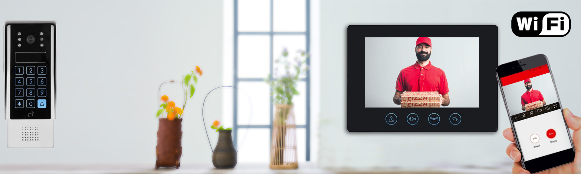 Domofony Wideodomofony KontrolaDostępu Domofony Wideodomofony KontrolaDostępu